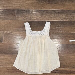 Madewell Cream Lace Camisole